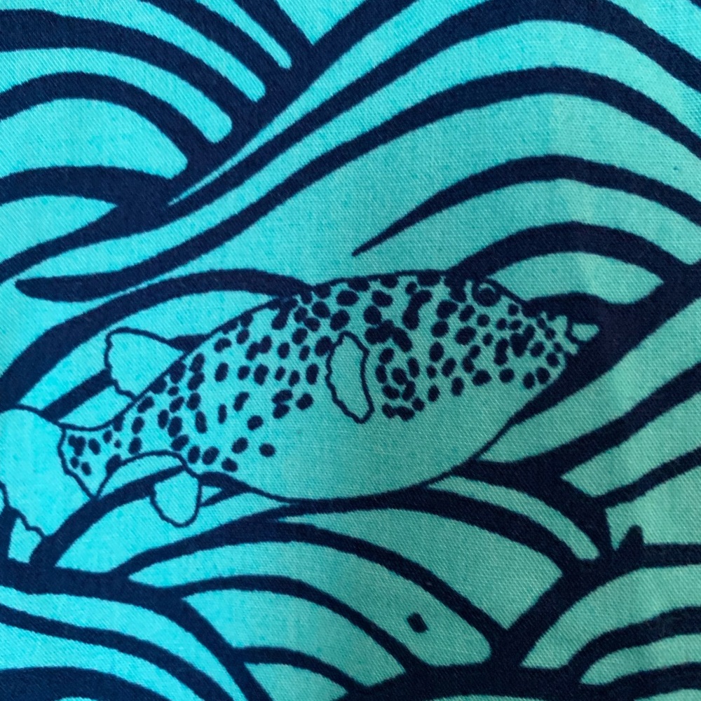 Blue Wave Pattern Shirt - Picture 4 of 4